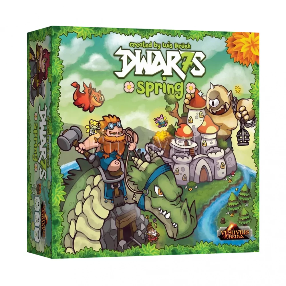 Настольная игра Dwar7s с дополнениями: Legendary Forest и The Lost Tribes