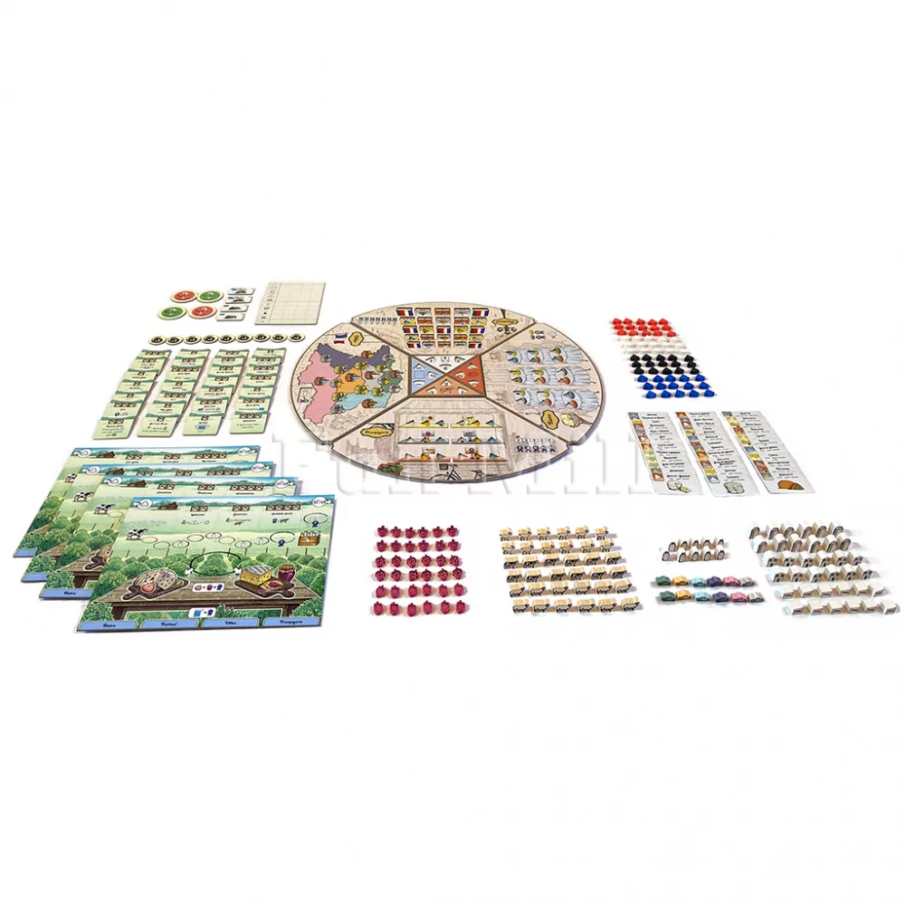 Настольная игра Фромаж с набором делюкс улучшений (Fromage + Deluxe Set)