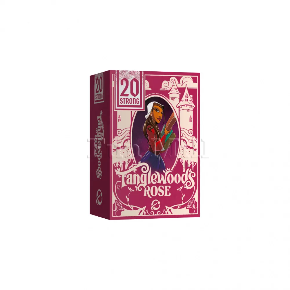 Настольная игра 20 Костей: Дремучий Лес. Розовая Колода (20 Strong: Tanglewoods Rose)