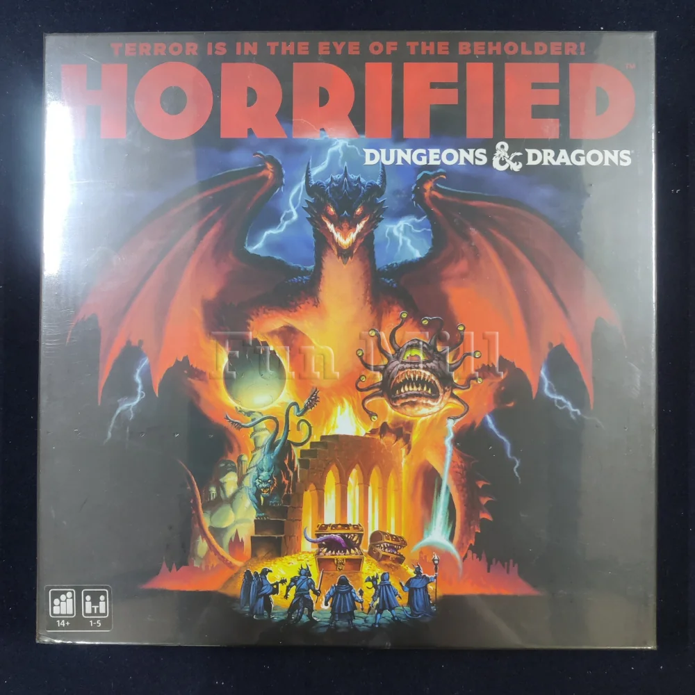 Настольная игра Horrified: Dungeons & Dragons. УЦЕНКА! (Ужас. Подземелья и Драконы)