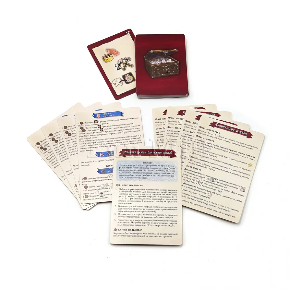 Настольная игра Тилетум: Серебряная Лихорадка (Tiletum: Prospect for Silver)