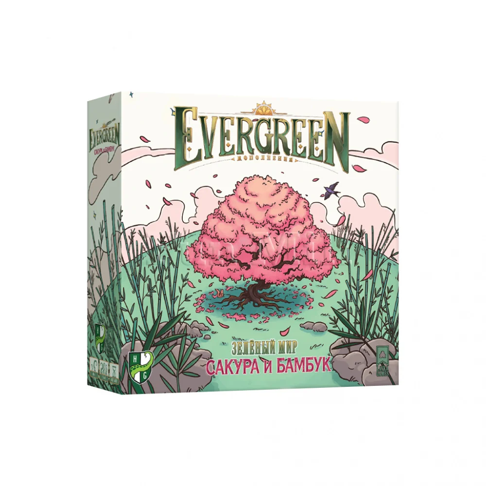 Настольная игра Evergreen: Зелёный Мир. Сакура и Бамбук (Evergreen: Cherry Blossoms and Bamboo)
