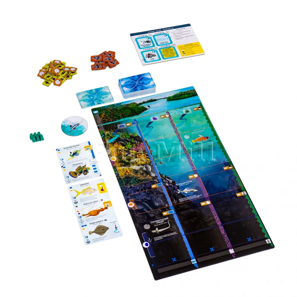Настольная игра Плавники (Finspan)
