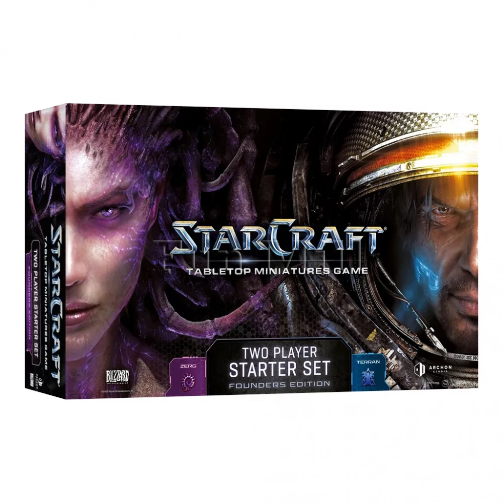 Настольная игра StarCraft. Two Player Starter Set: Founders Edition (Звёздное Ремесло: Стартовый набор для двух игроков)