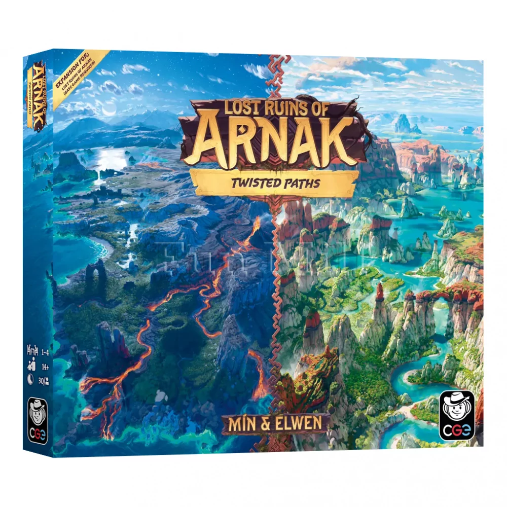 Настольная игра Lost Ruins of Arnak: Twisted Paths ENG (Руины Острова Арнак. Извилистые Тропы)