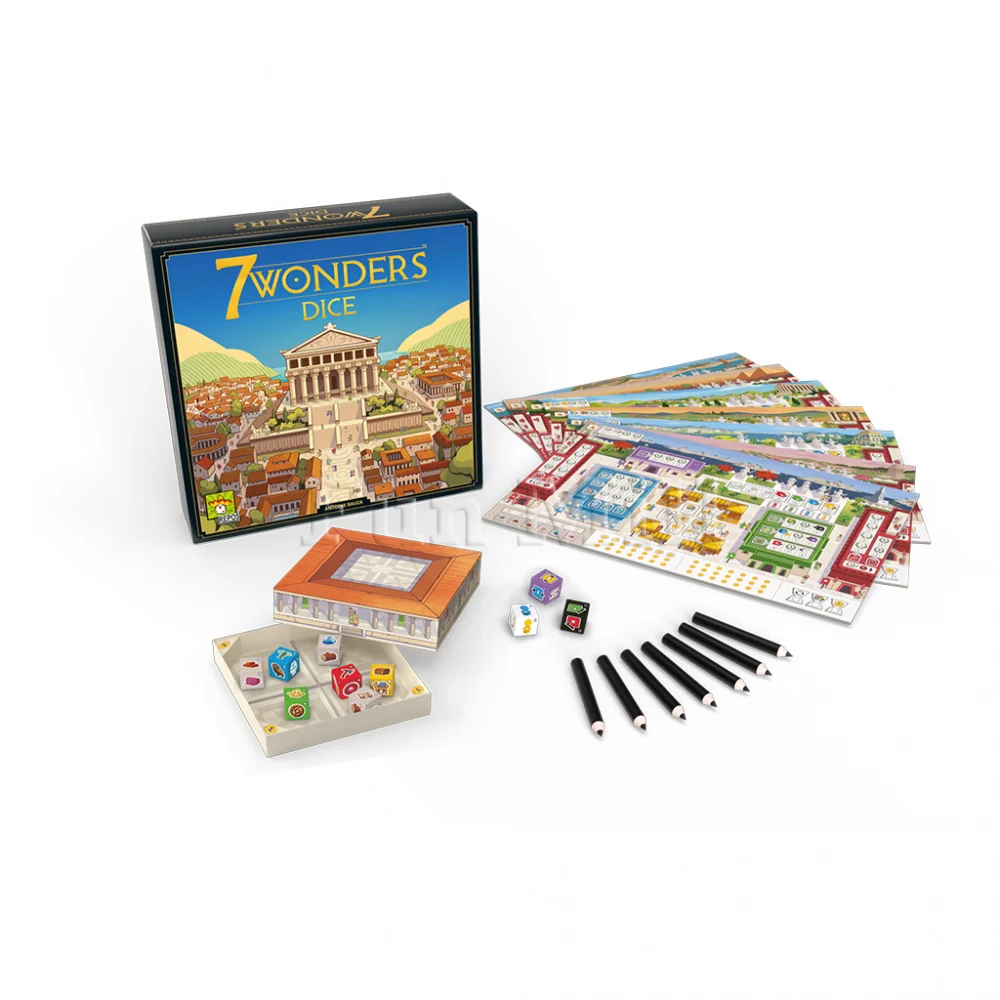 Настольная игра 7 Wonders Dice (Семь Чудес на кубиках)