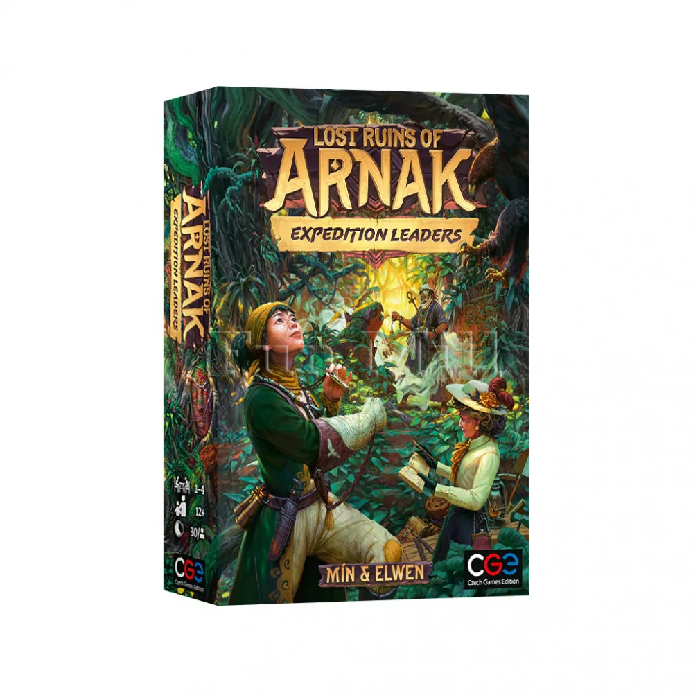 Настольная игра Lost Ruins of Arnak: Expedition Leaders ENG (Острова Арнак. Лидеры Экспедиции)