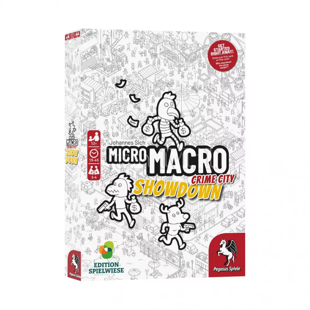 Настольная игра MicroMacro: Crime City – Showdown (МикроМакро. Город Улик. Разборки)