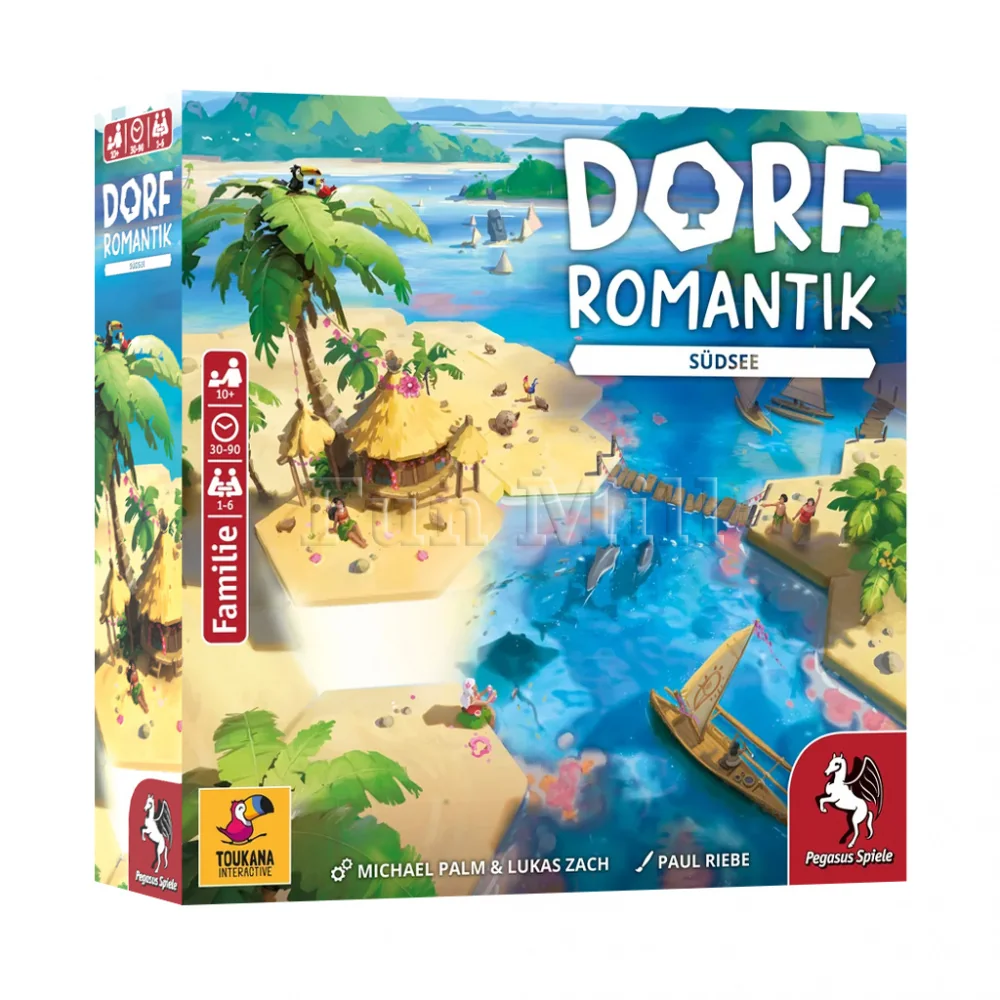 Настольная игра Dorfromantik: South Sea (Dorfromantik: Южные Моря)