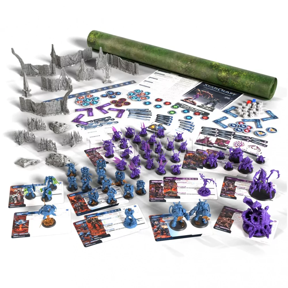 Настольная игра StarCraft. Two Player Starter Set: Founders Edition (Звёздное Ремесло: Стартовый набор для двух игроков)