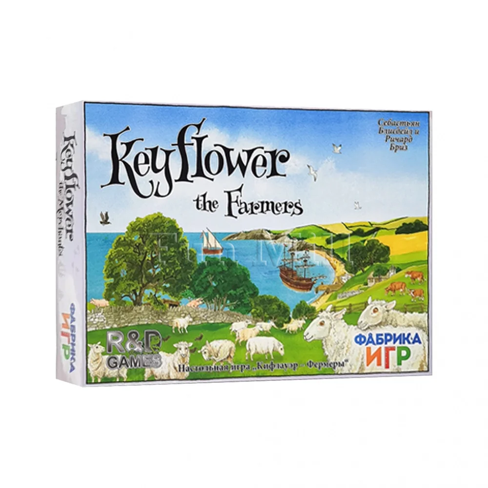 Настольная игра KeyFlower: Фермеры (KeyFlower: The Farmers)