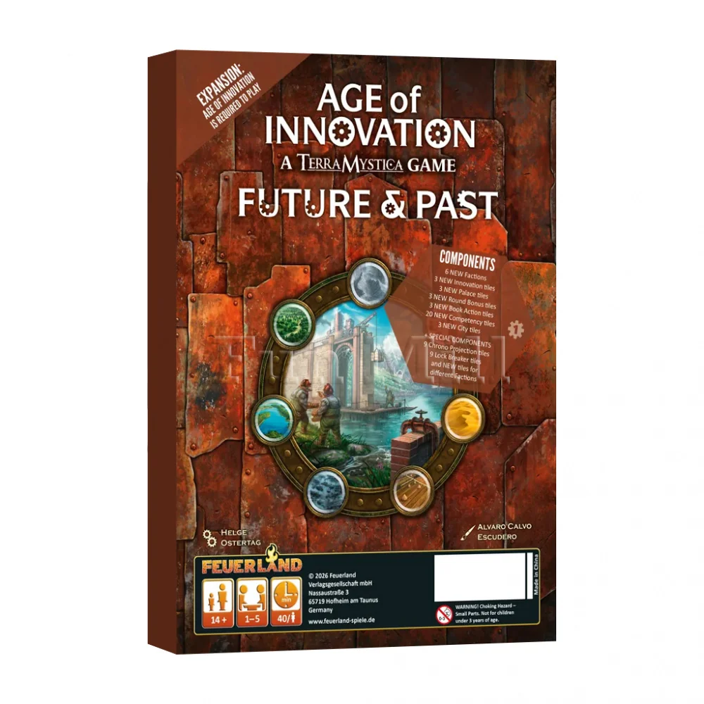 Настольная игра Age of Innovation: Future & Past EN (Век Инноваций: Будущее и Прошлое)