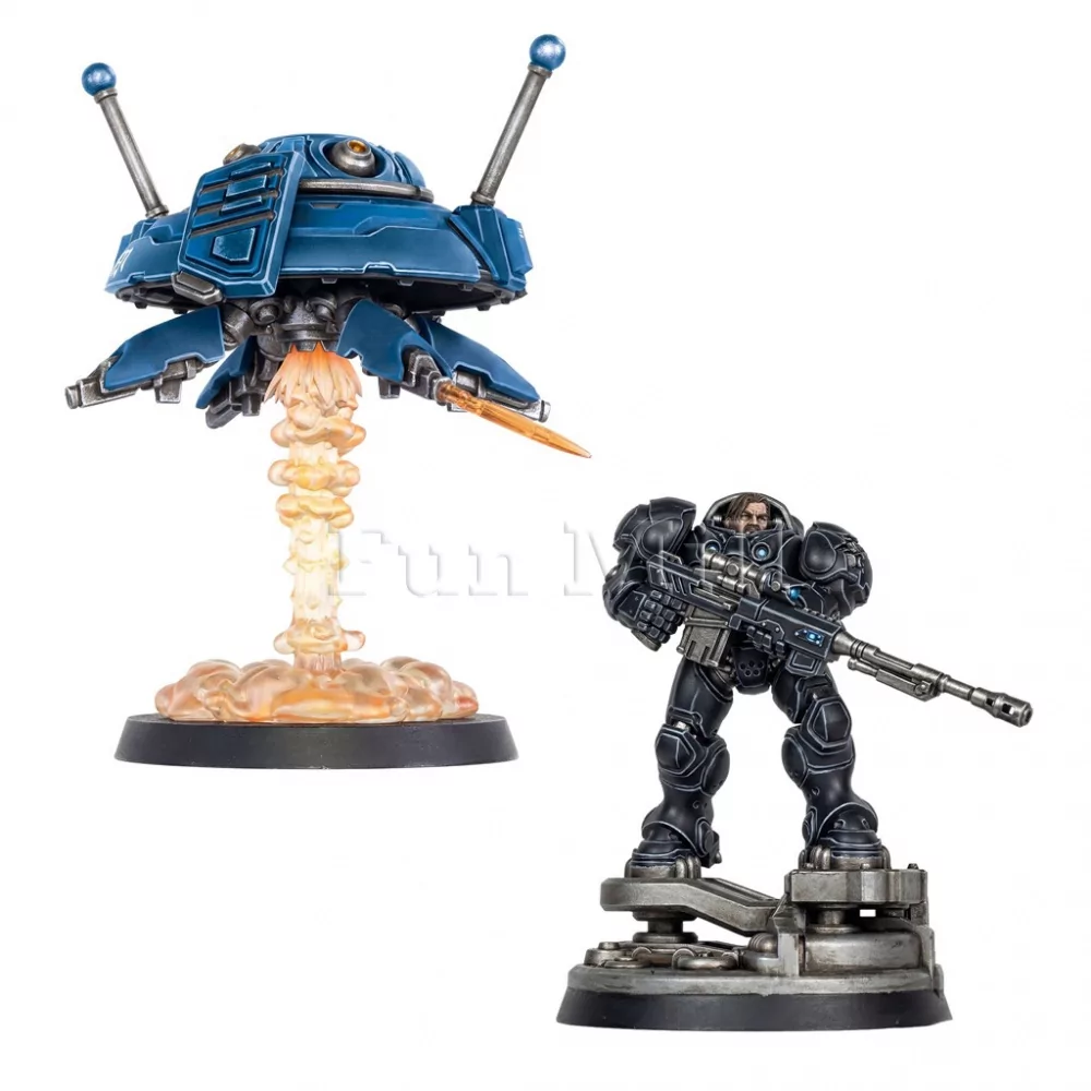 Настольная игра StarCraft. Two Player Starter Set: Founders Edition (Звёздное Ремесло: Стартовый набор для двух игроков)