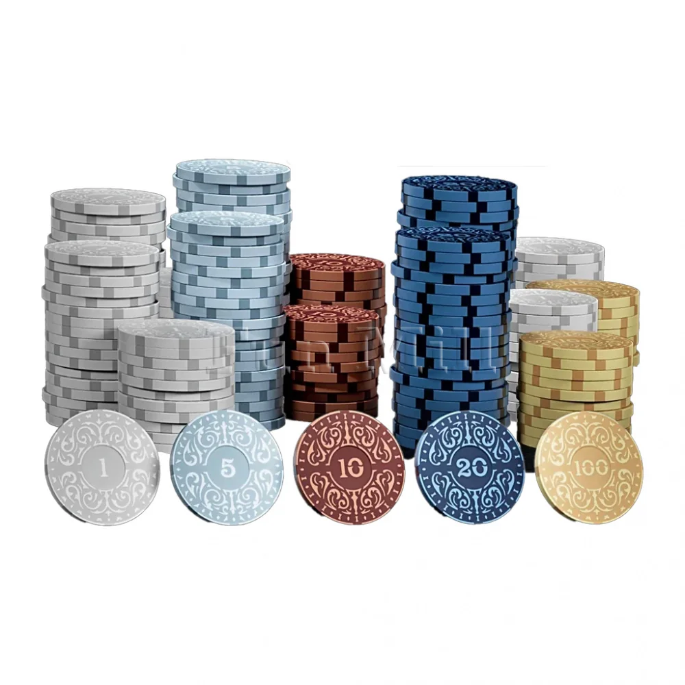Iron Clays 200 (Набор фишек Iron Clays - 200 штук)