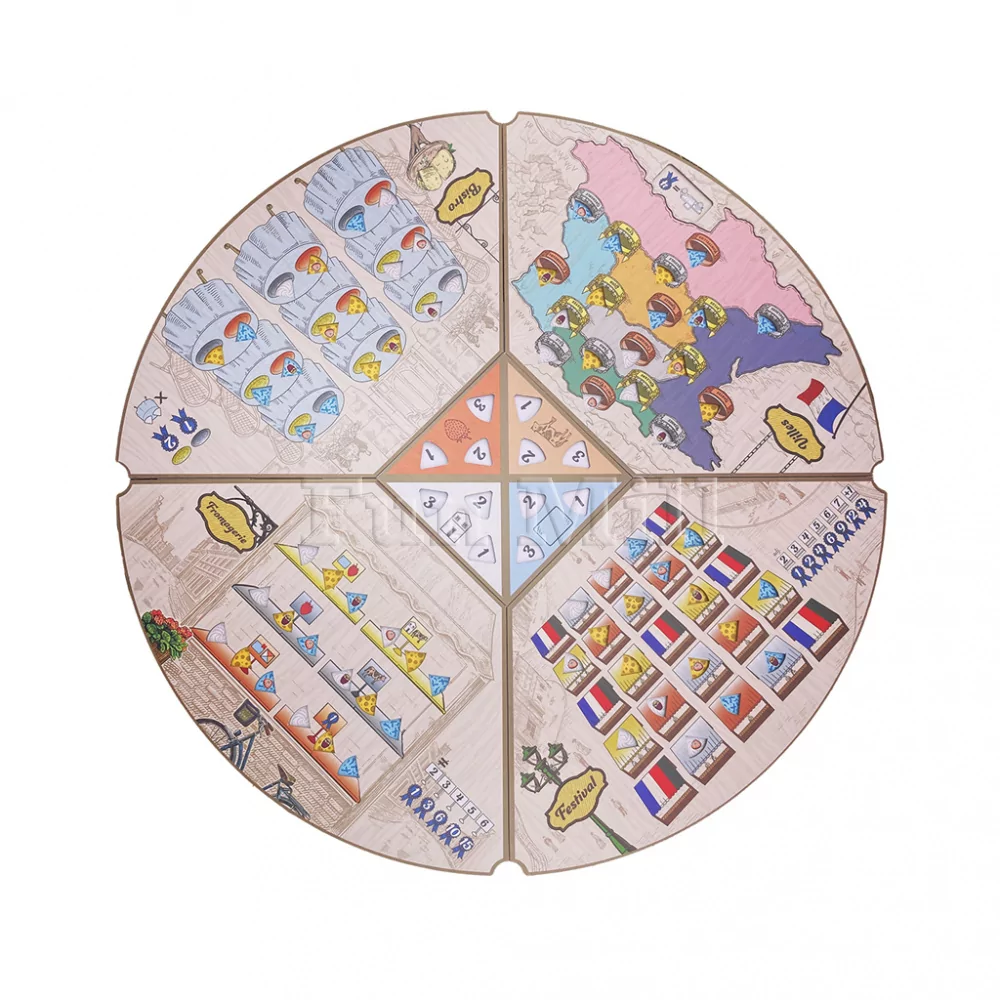 Настольная игра Фромаж с набором делюкс улучшений (Fromage + Deluxe Set)