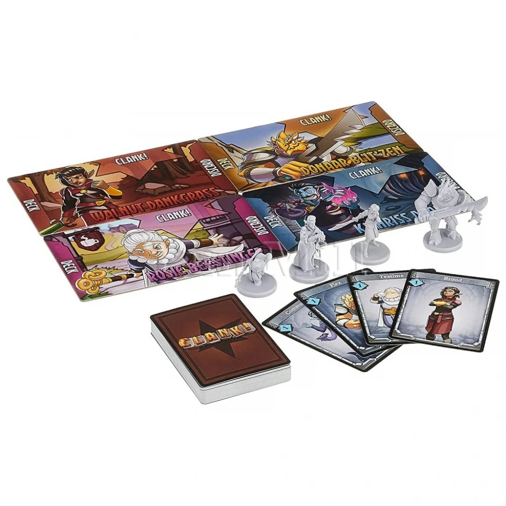 Настольная игра Кланк! Наследие: Офисный Планктон (Clank! Legacy – The "C" Team Pack)