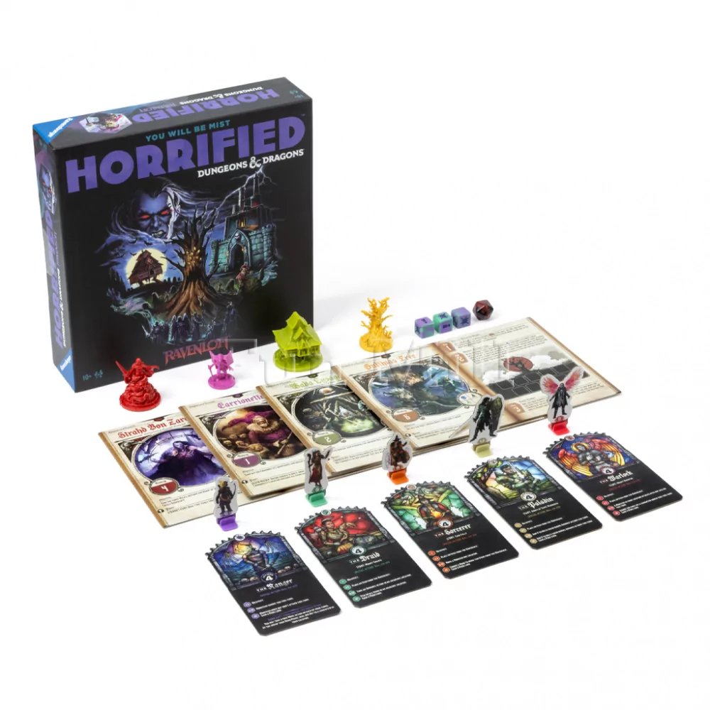 Настольная игра Horrified: Dungeons & Dragons Ravenloft (Ужас. Подземелья и Драконы. Равенлофт)