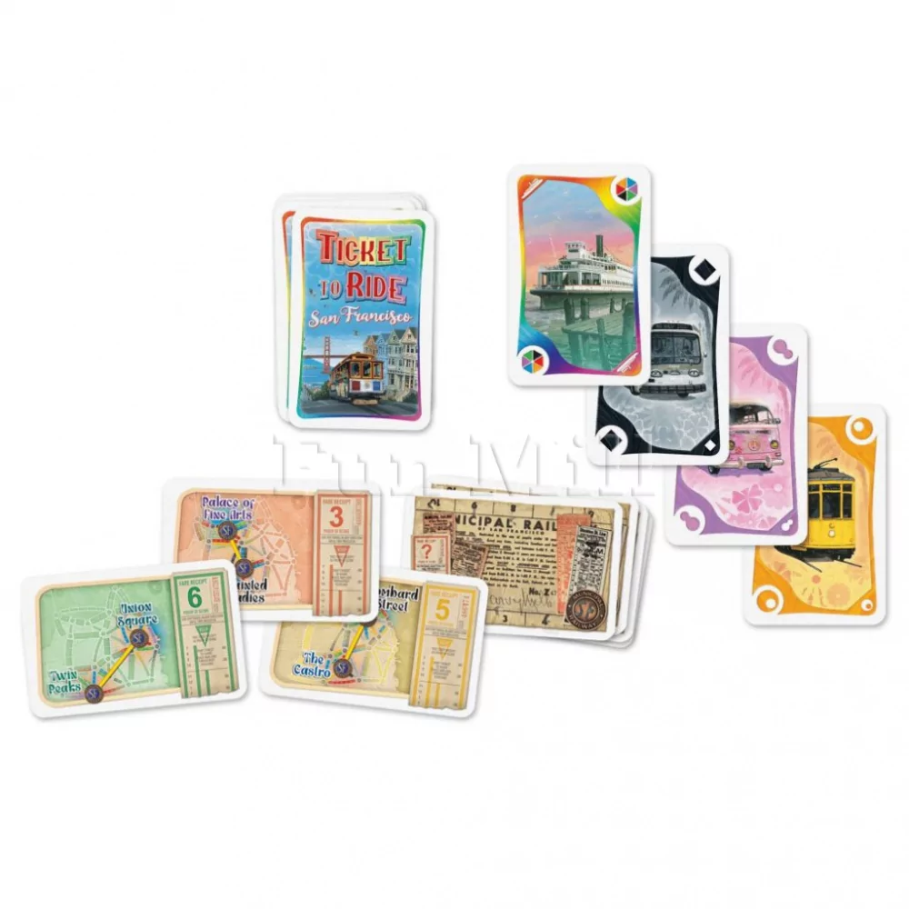 Настольная игра Ticket to Ride: San Francisco (Билет на Поезд. Сан-Франциско)