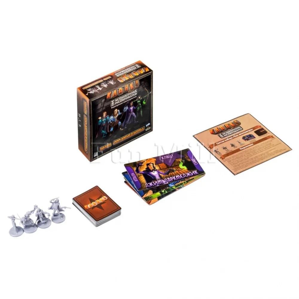 Настольная игра Кланк! Наследие: Топ-Менеджеры (Clank! Legacy – Upper Management Pack)