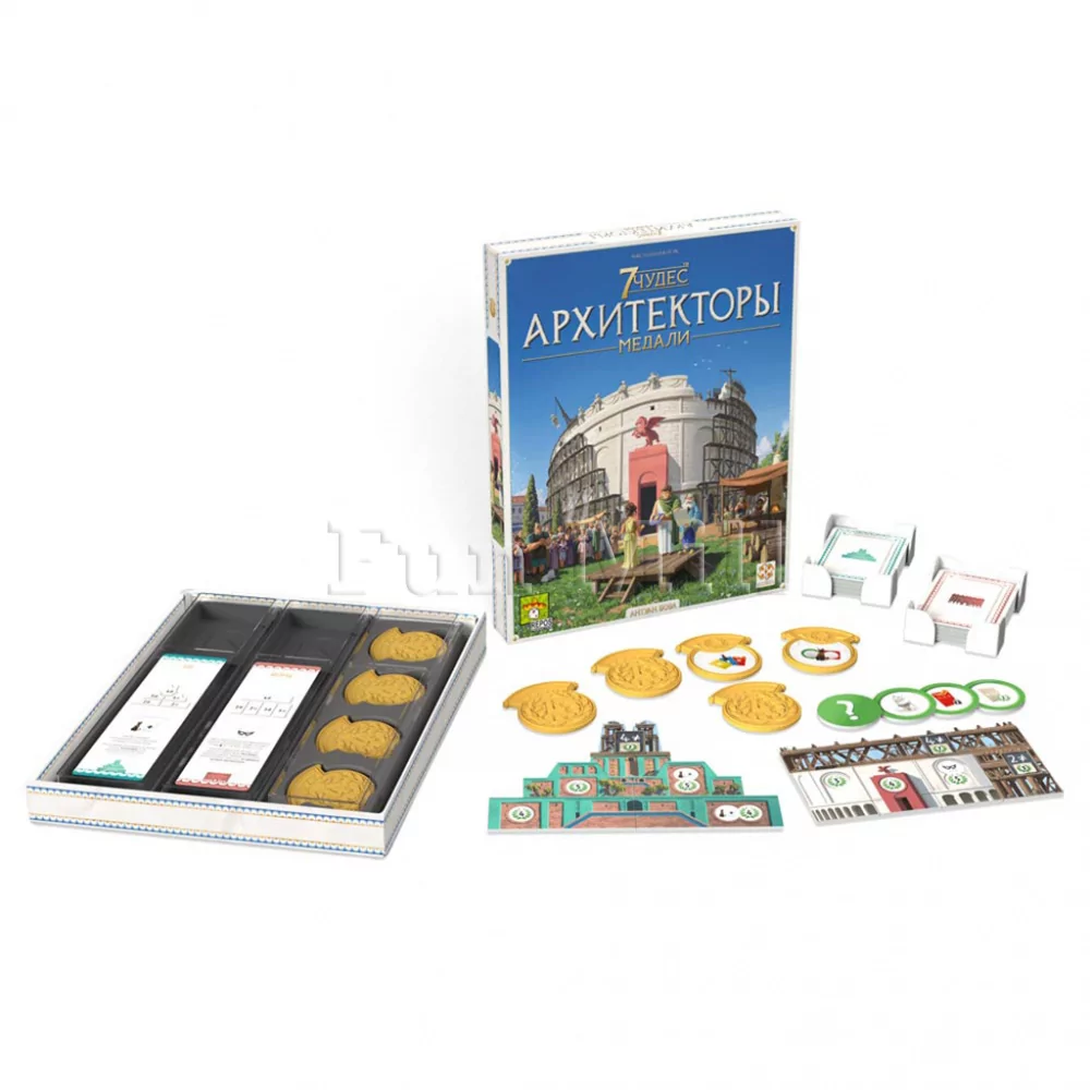 Настольная игра Семь Чудес: Архитекторы – Медали (7 Wonders: Architects – Medals)